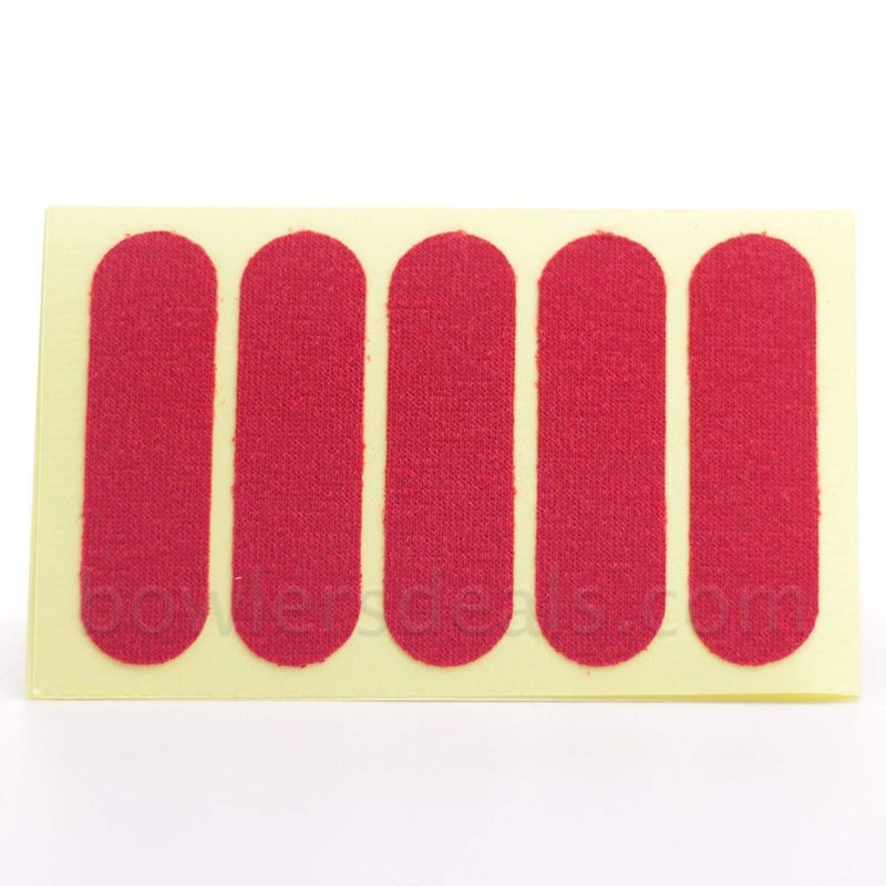 Vise Hada Patch Pre-Cut Tape 3/4" Width (50-Piece) Red - Image 2